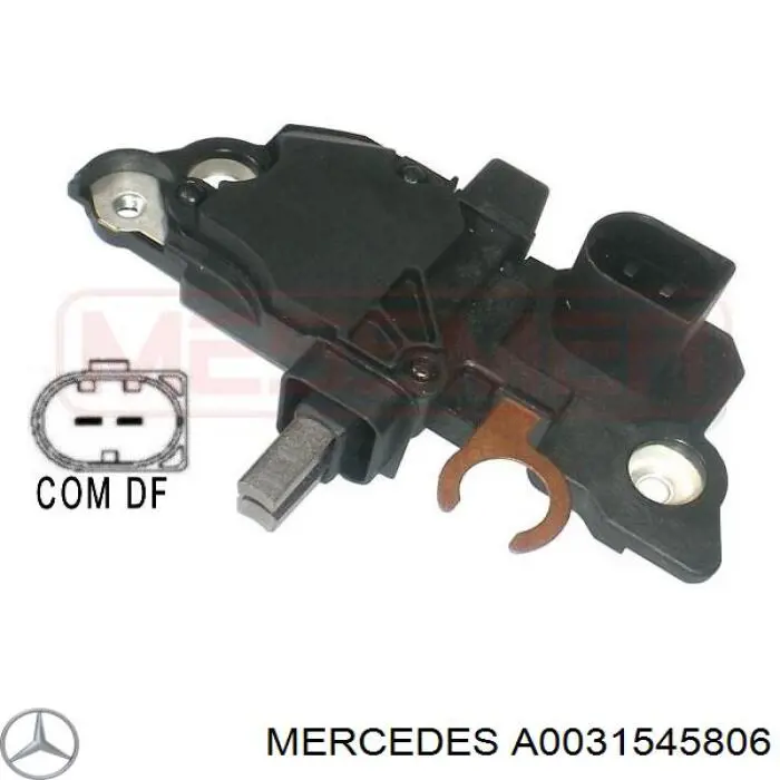 A0031545806 Mercedes relê-regulador do gerador (relê de carregamento)