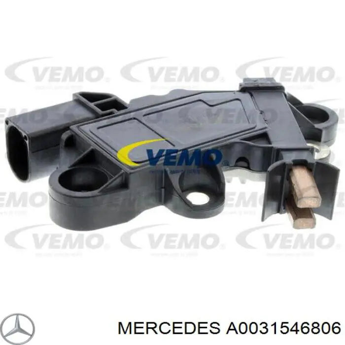 003154680680 Mercedes relê-regulador do gerador (relê de carregamento)