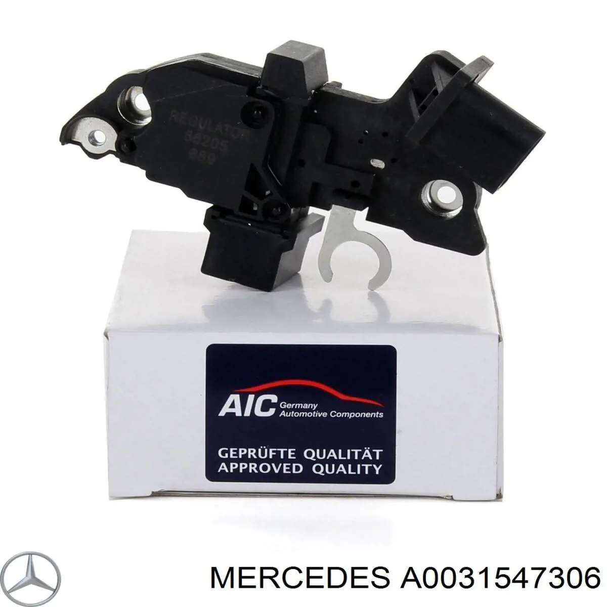A0031547306 Mercedes реле-регулятор генератора (реле зарядки)