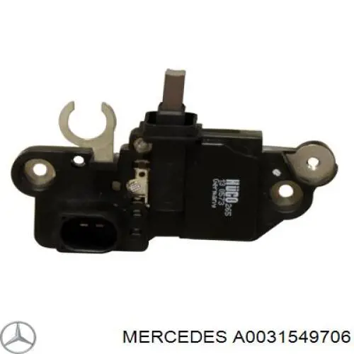 A0031549706 Mercedes реле-регулятор генератора (реле зарядки)
