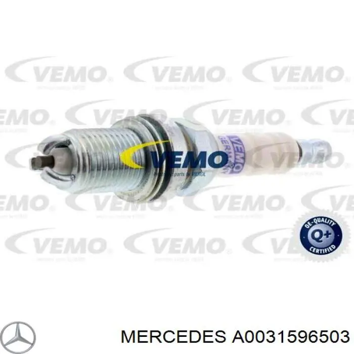 Свеча зажигания Mercedes A0031596503 цена, от 3.05 USD