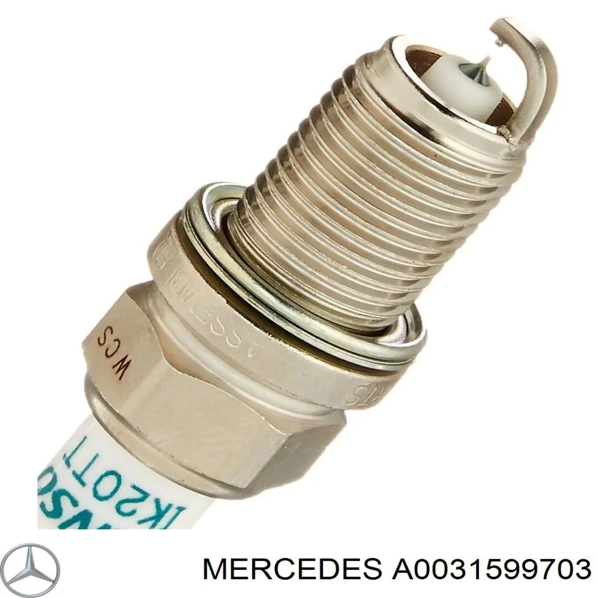 Свеча зажигания Mercedes A0031599703 цена, от 15.01 USD