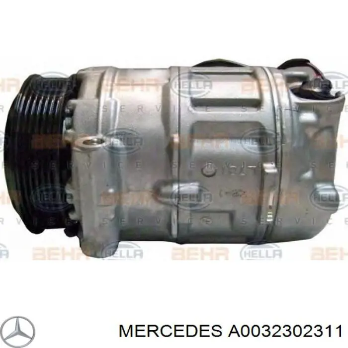 A0032302311 Mercedes compressor de aparelho de ar condicionado