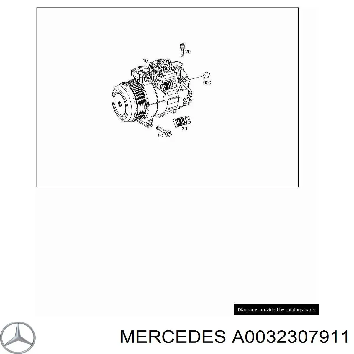 0032307911 Mercedes 