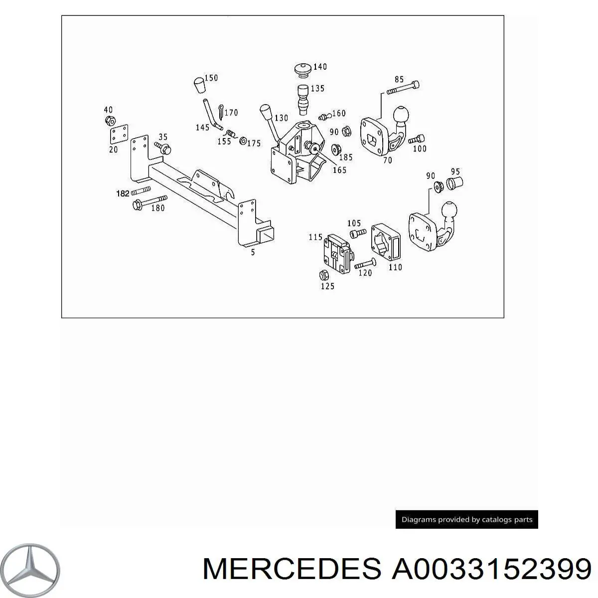 A0033152399 Mercedes 