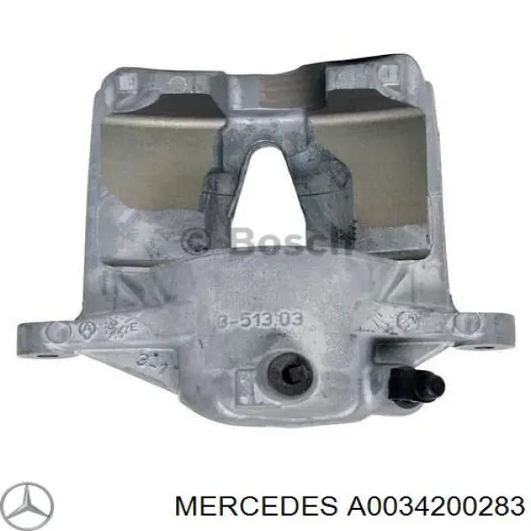 Купить A0034200283 Mercedes Суппорт тормозной передний правый