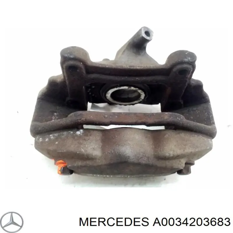 A0034203683 Mercedes суппорт тормозной передний левый