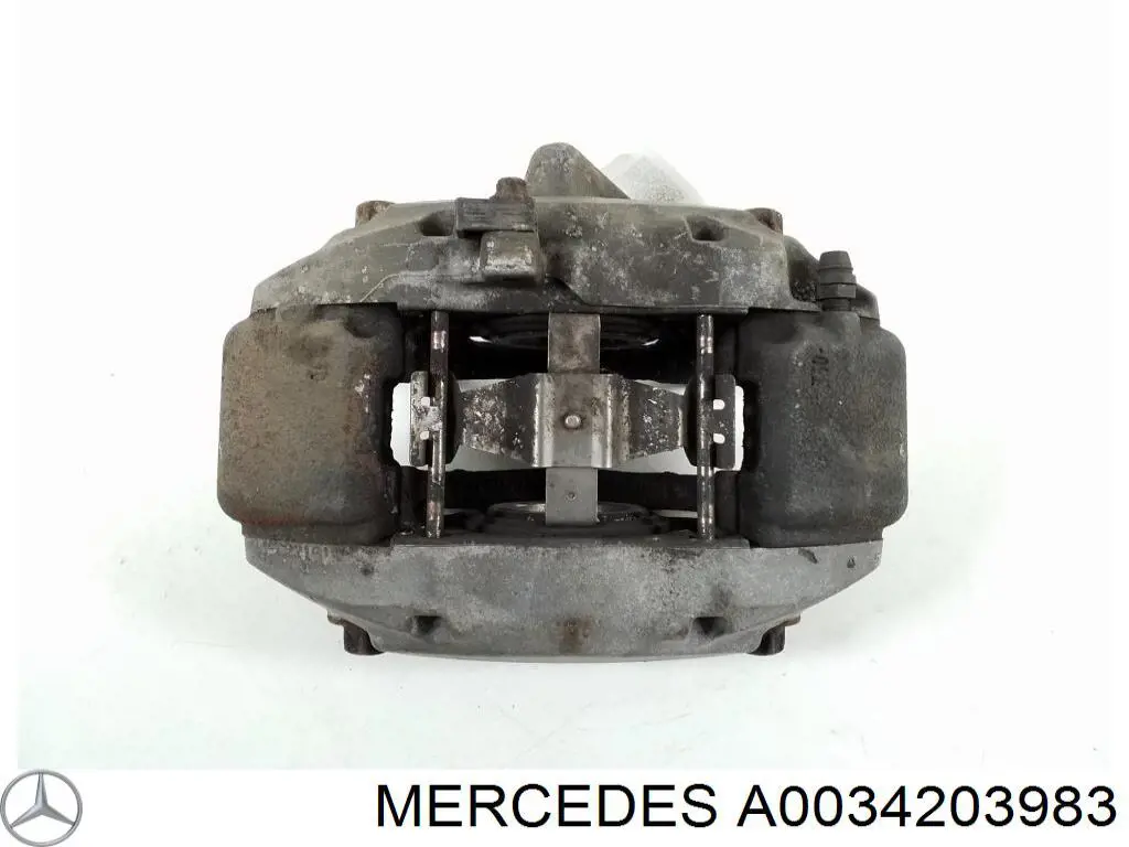 A0034203983 Mercedes суппорт тормозной передний правый