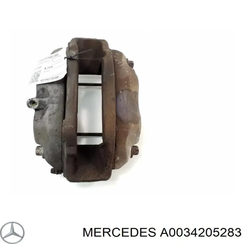Суппорт тормозной передний правый Mercedes A0034205283
