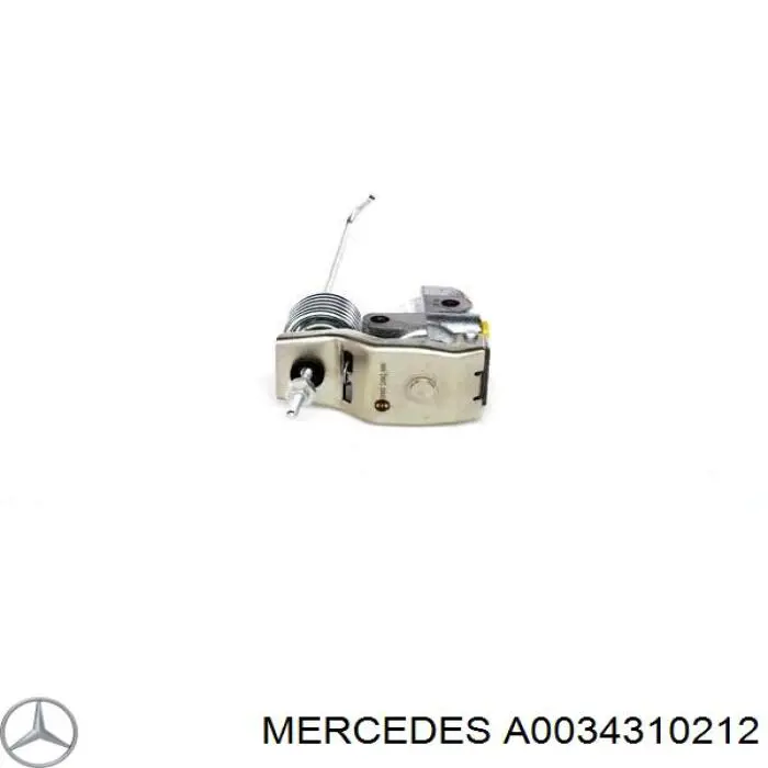 A003431021264 Mercedes regulador de pressão dos freios (regulador das forças de frenagem)