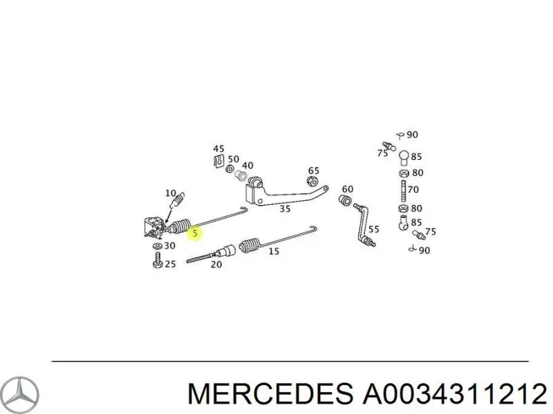 A0034311212 Mercedes