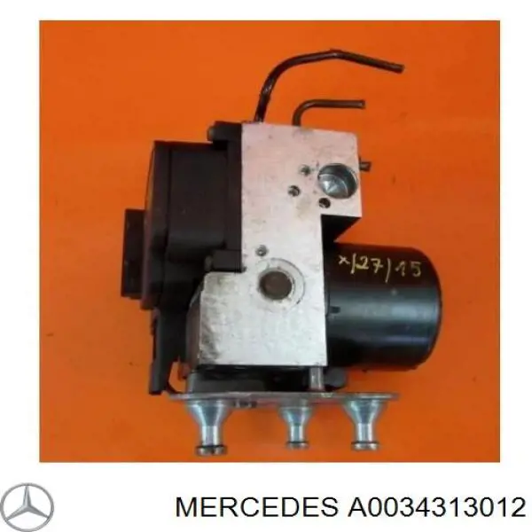 A0034313012 Mercedes unidade hidráulico de controlo abs