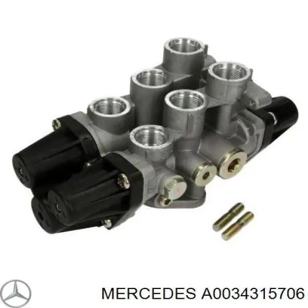 Клапан ограничения давления пневмосистемы A0034315706 Mercedes