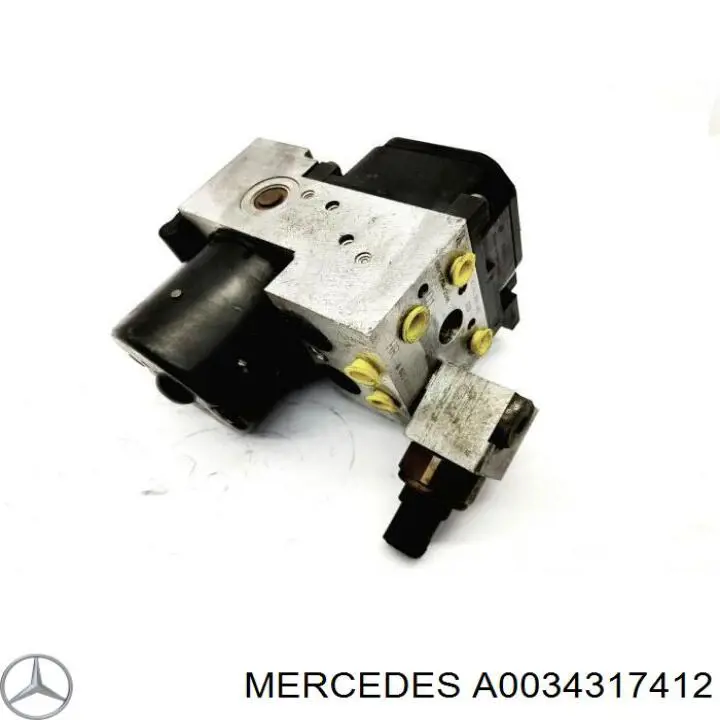 A0034317412 Mercedes unidade hidráulico de controlo abs