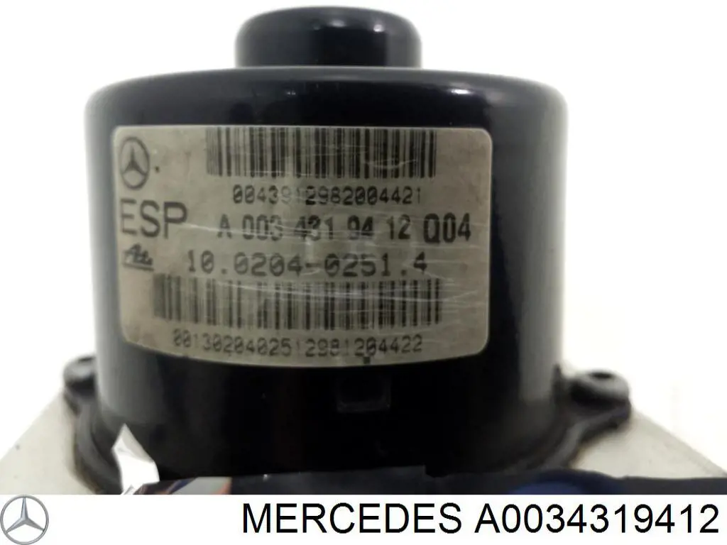 A0034319412 Mercedes Блок ABS гидравлический