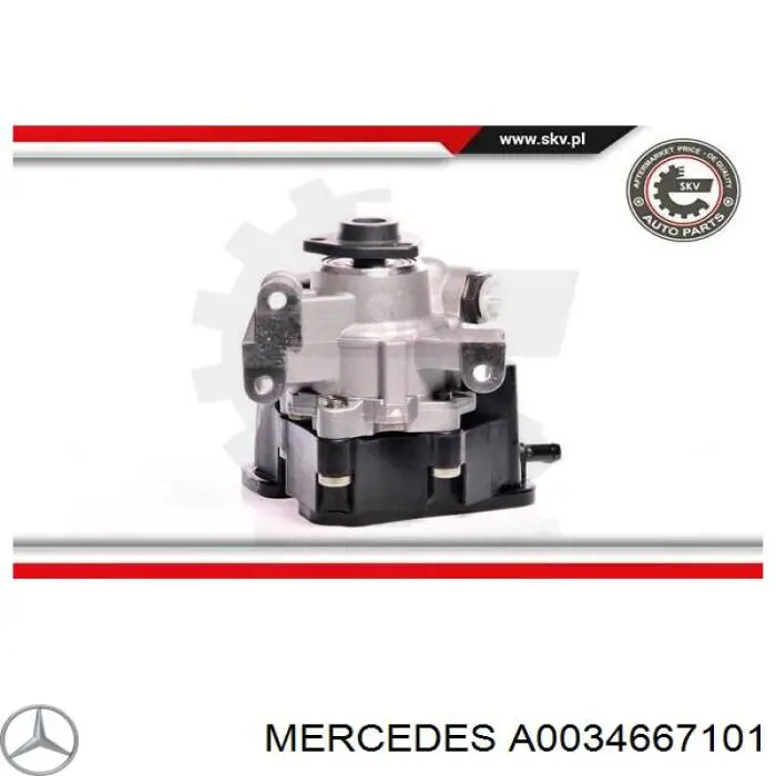 Купить A0034667101 Mercedes Насос рулевого управления