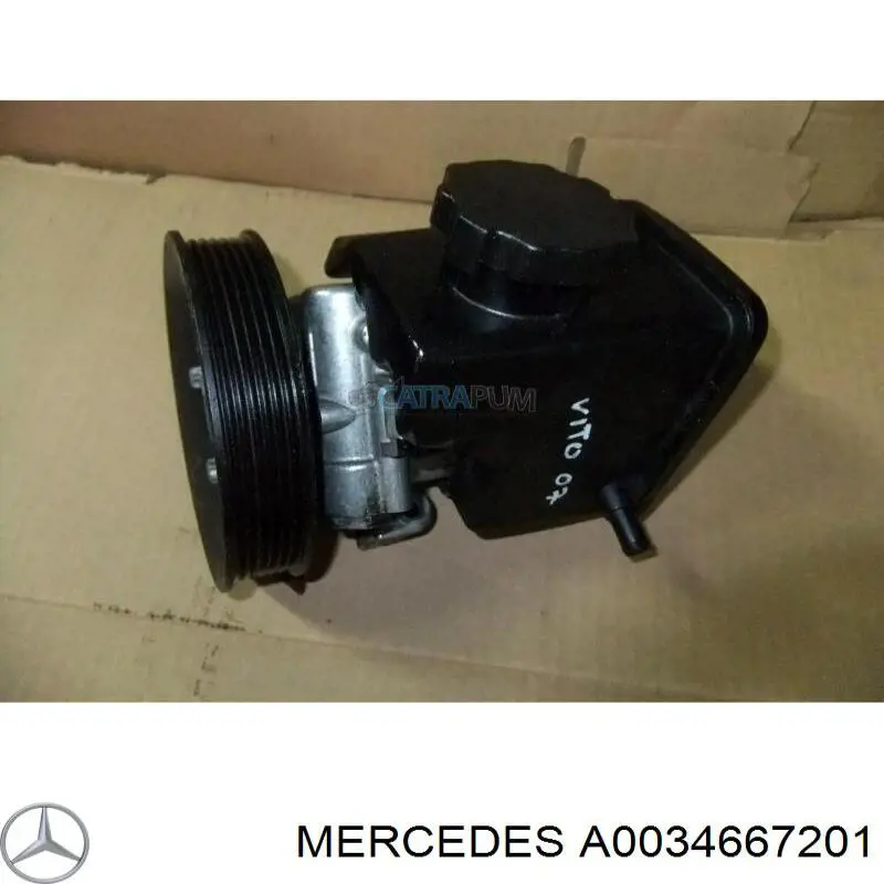 A0034667201 Mercedes Bomba da Direção hidrâulica assistida