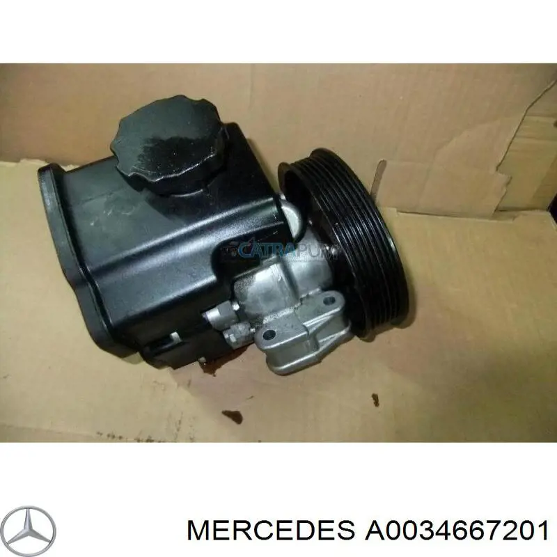Bomba da Direção hidrâulica assistida A0034667201 Mercedes