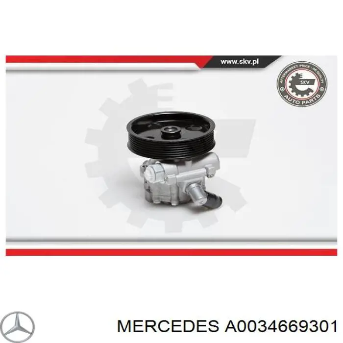 Купить A0034669301 Mercedes Насос рулевого управления
