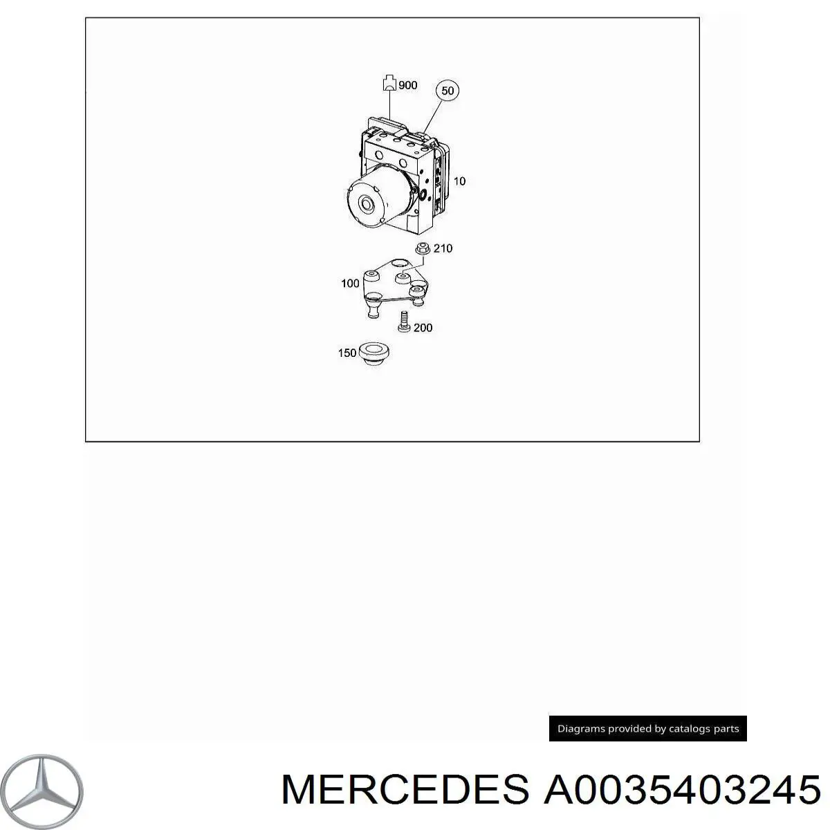 A0035403245 Mercedes 