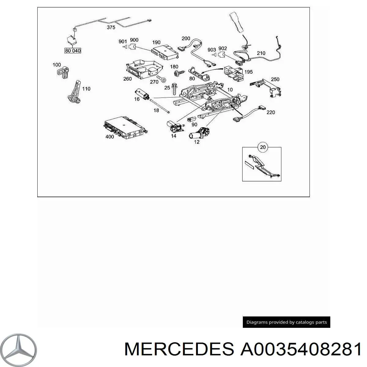  A0035408281 Mercedes