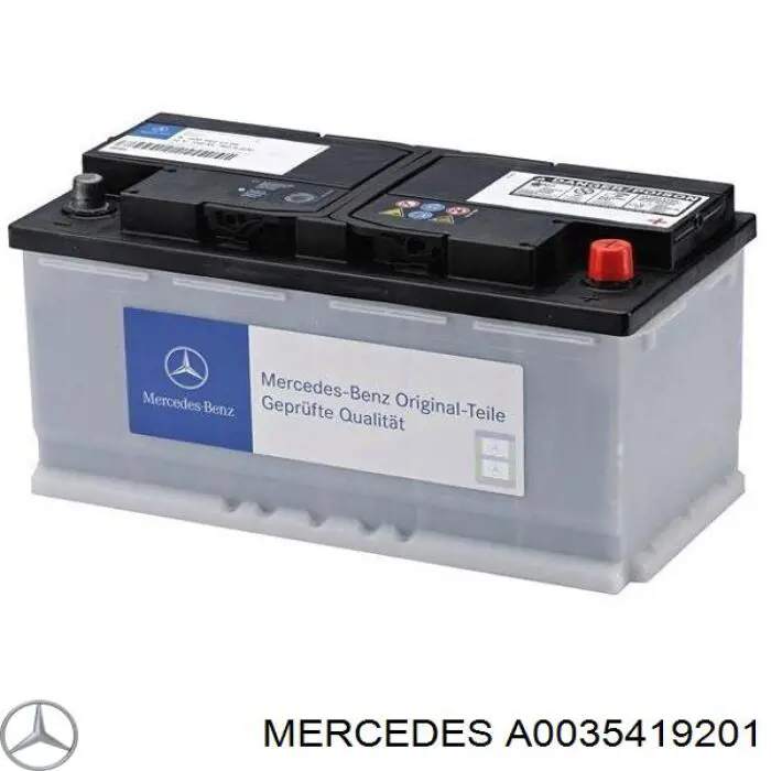 A0035419201 Mercedes Аккумуляторная батарея