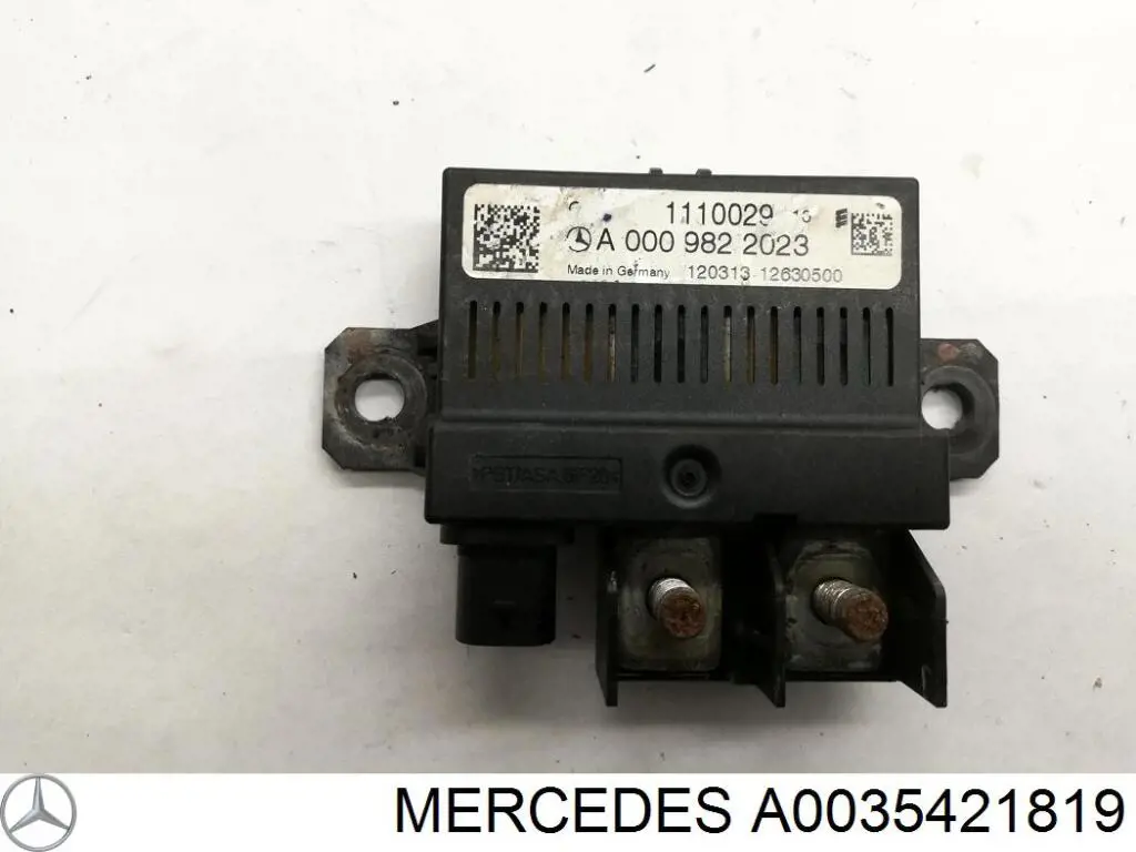 Relé de alta corriente A0035421819 Mercedes