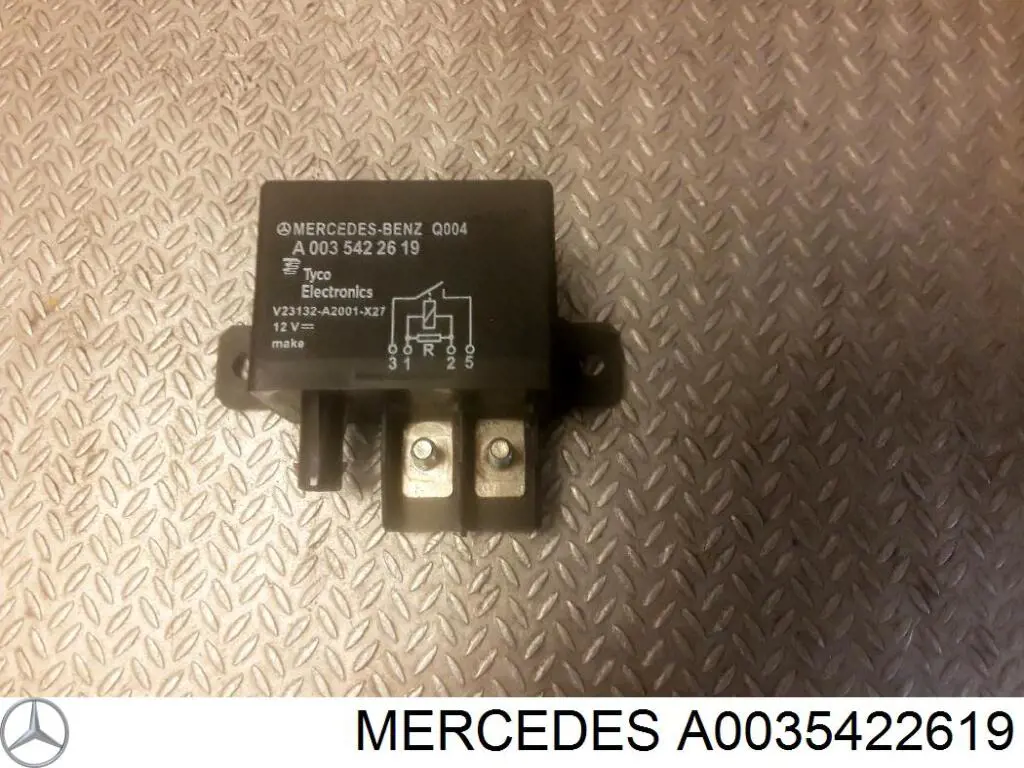 Аккумулятор A0035422619 Mercedes