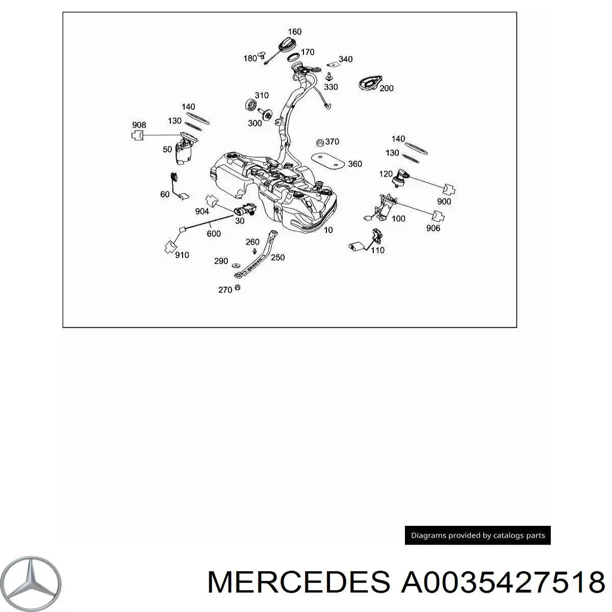  A0035427518 Mercedes