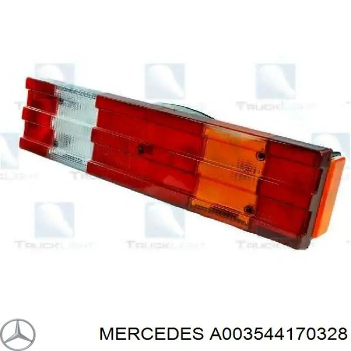 Фонарь задний левый 0035440903 Mercedes