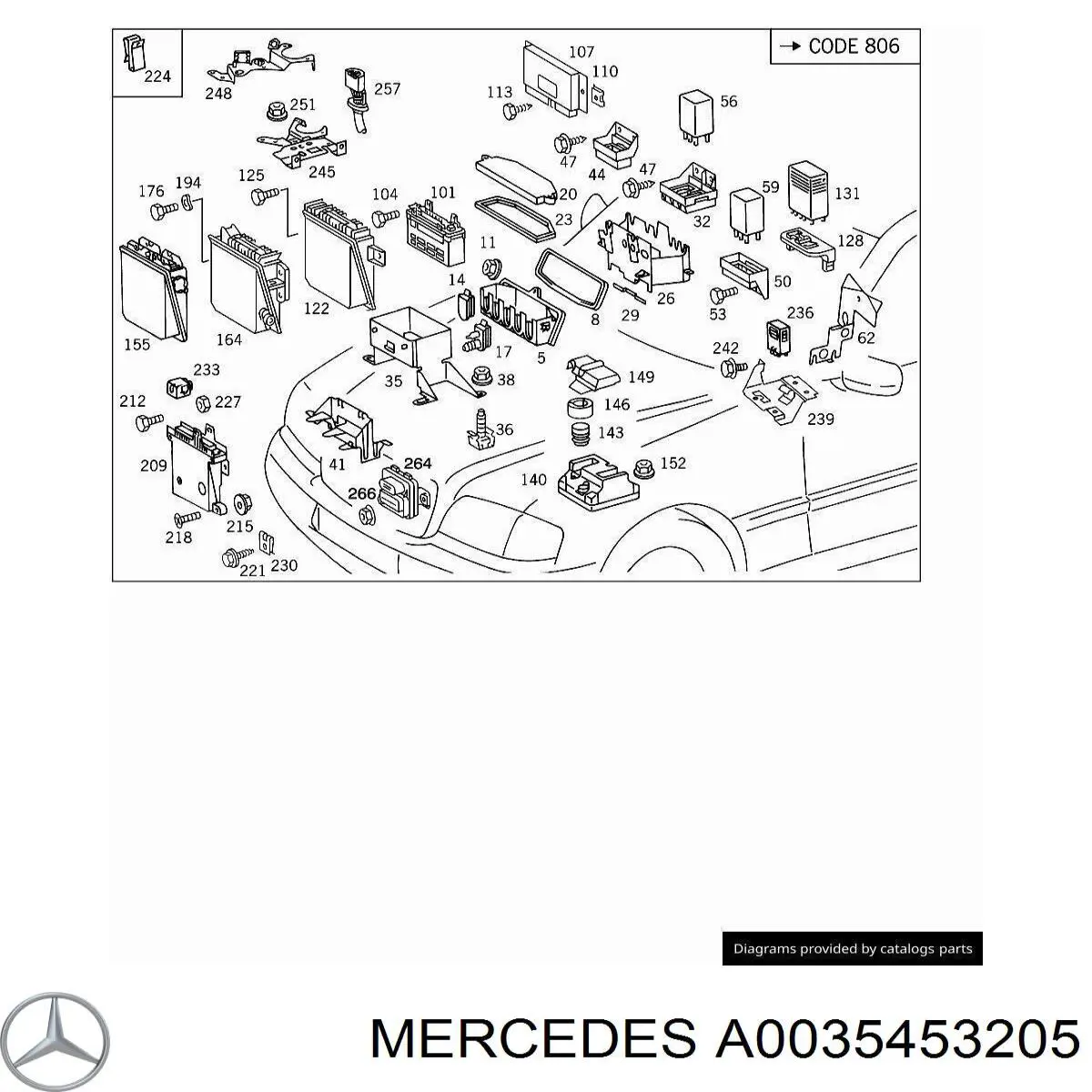  Mercedes 0035453205 цена, от 8.69 USD