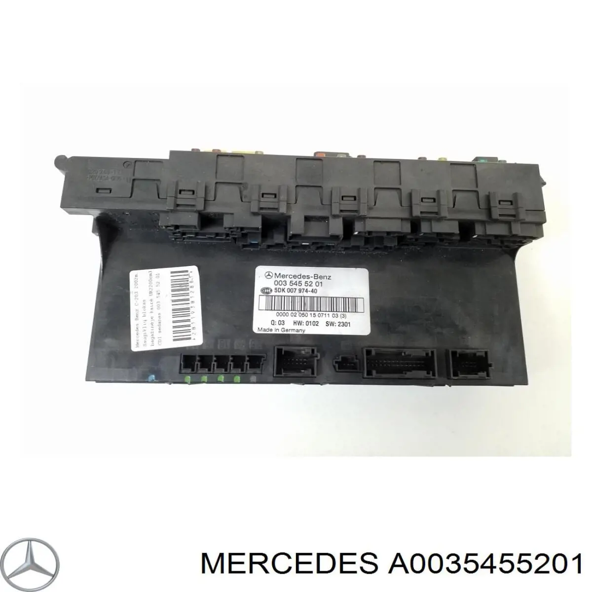 A0035455201 Mercedes unidade de conforto