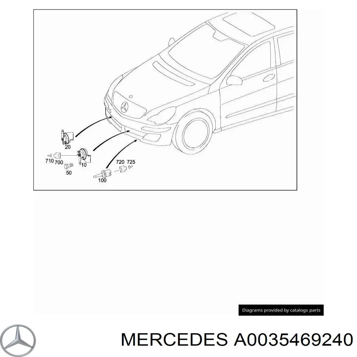  Mercedes A0035469240 цена, от 1.70 USD