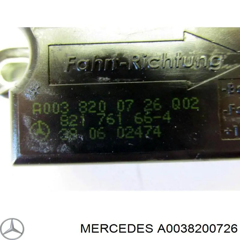  A0038200726 Mercedes