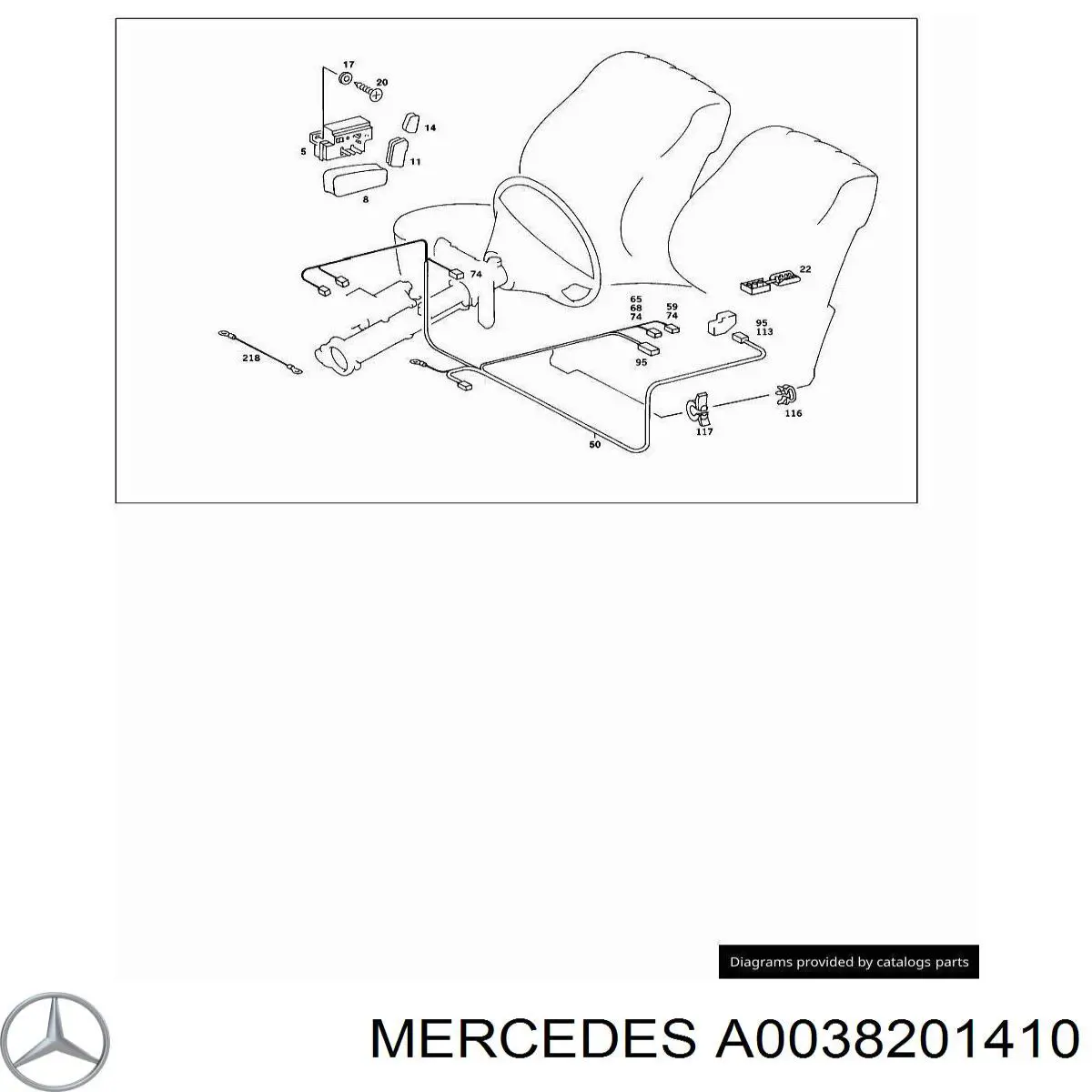  A0038201410 Mercedes