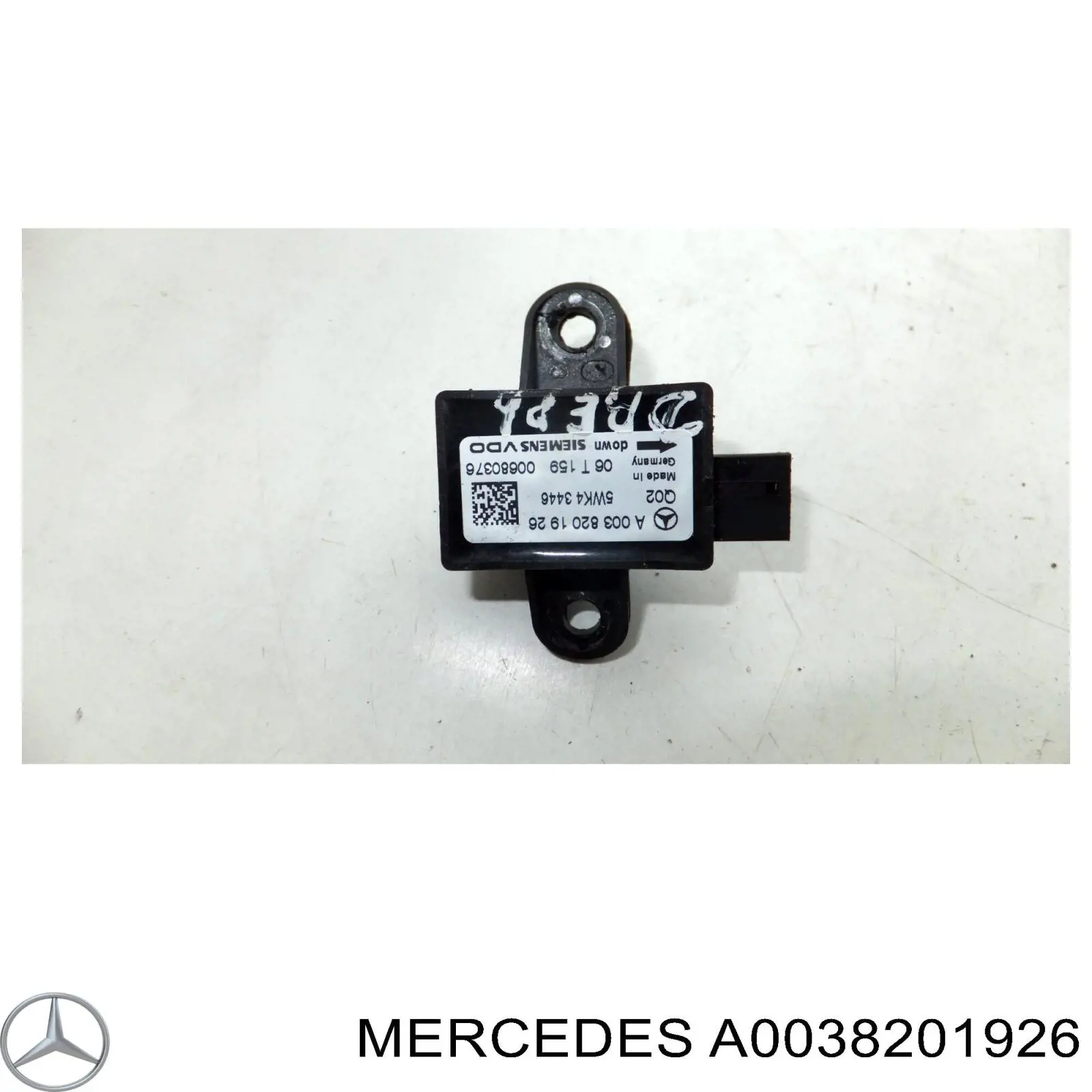 Датчик удара 0038212751 Mercedes