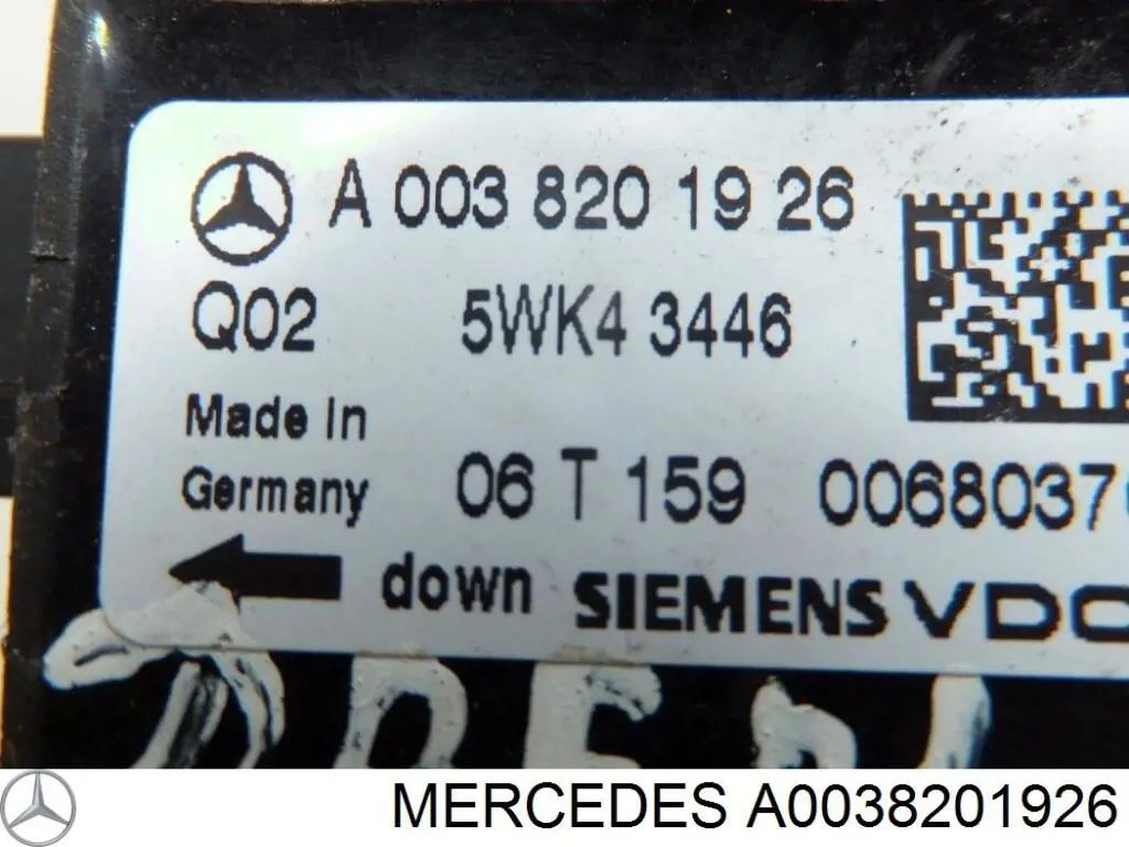 Купить 38212751 Mercedes Датчик подушки безопасности
