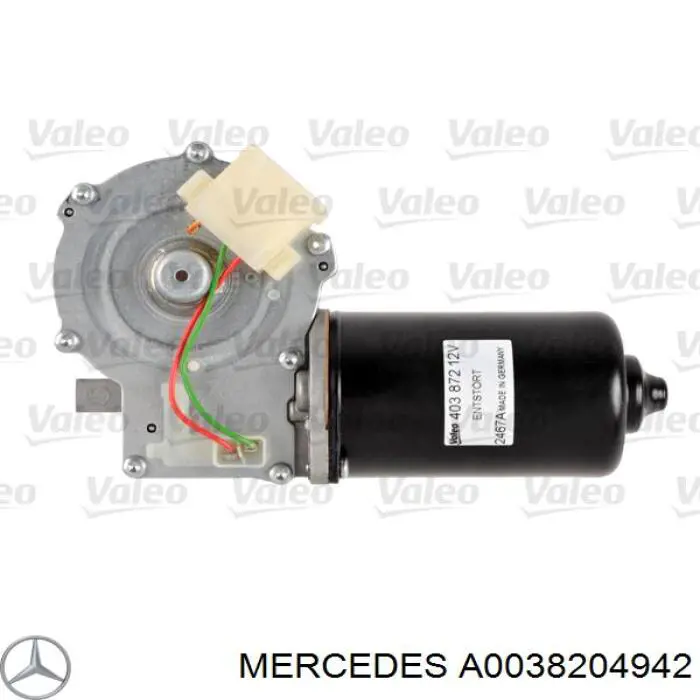Купить A0038204942 Mercedes Мотор стеклоочестителя