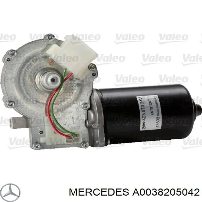 Мотор трапеции стеклоочистителя Mercedes A0038205042 цена, от 64.40 USD