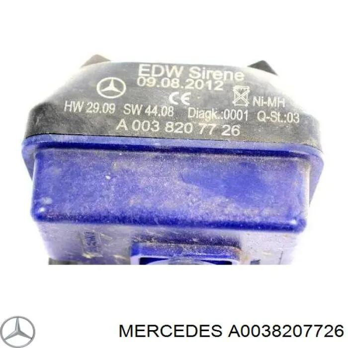  Mercedes A0038207726