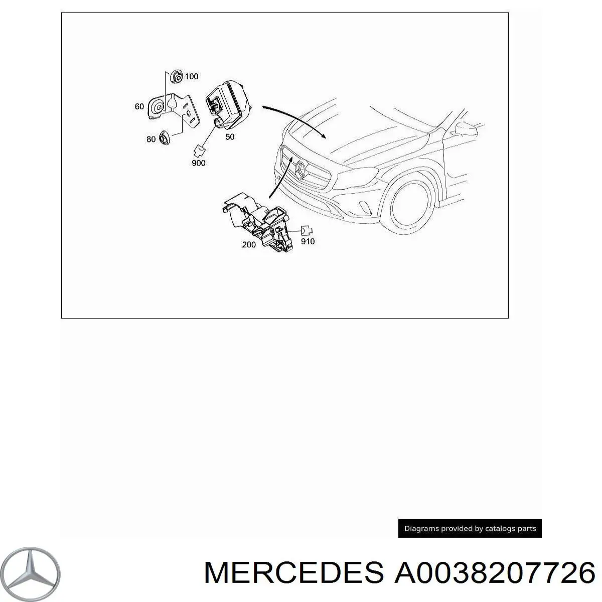 A0038207726 Mercedes 