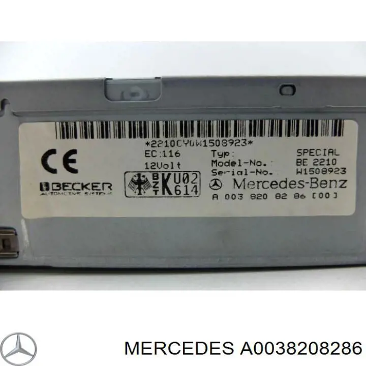 Купить A0038208286 Mercedes Автомобильная магнитола