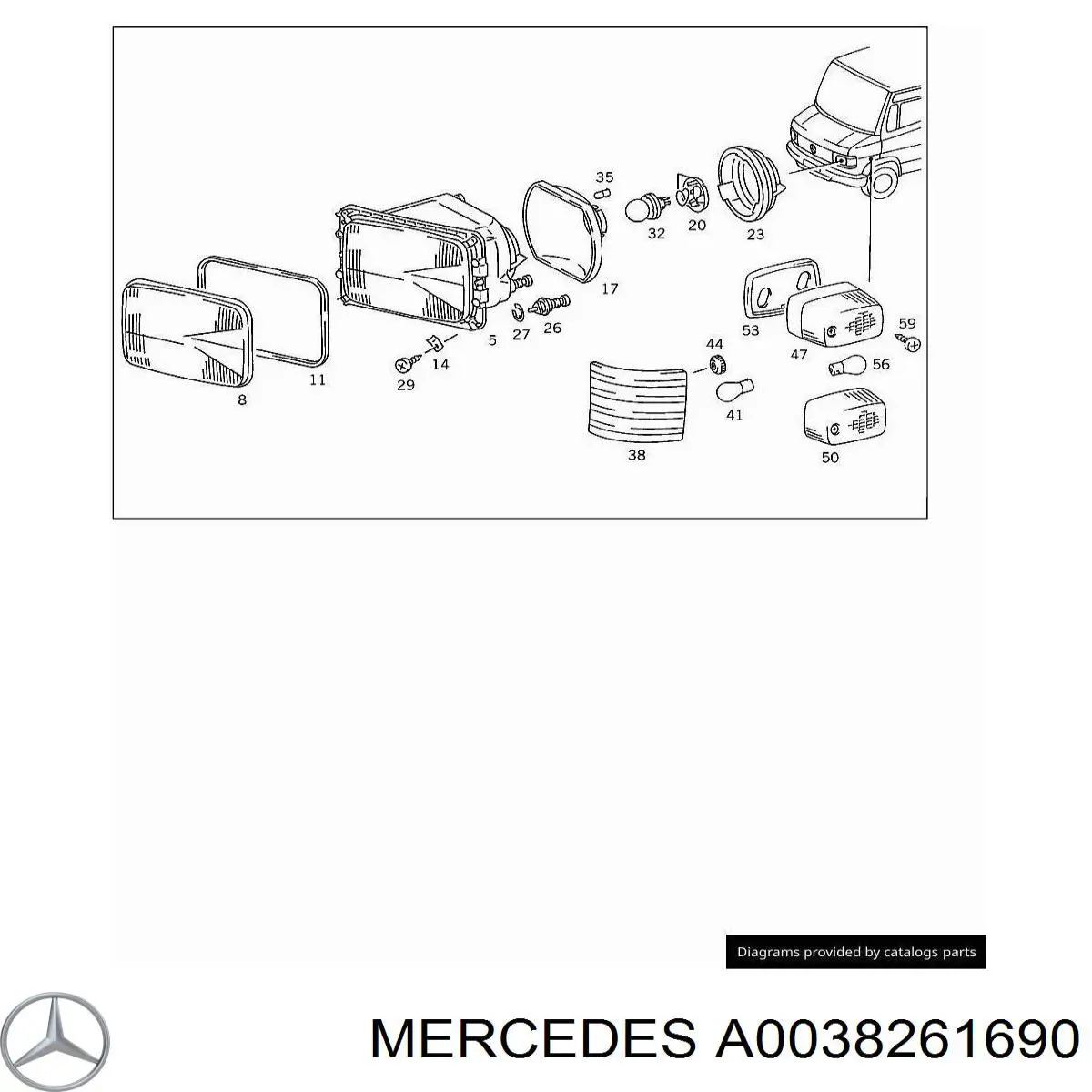 38261690 Mercedes 