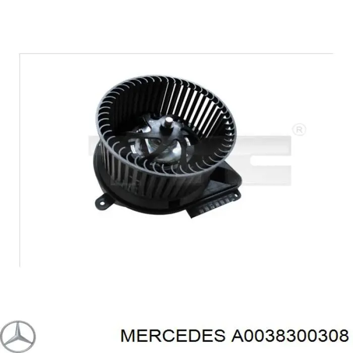 Вентилятор печки A0038300308 Mercedes