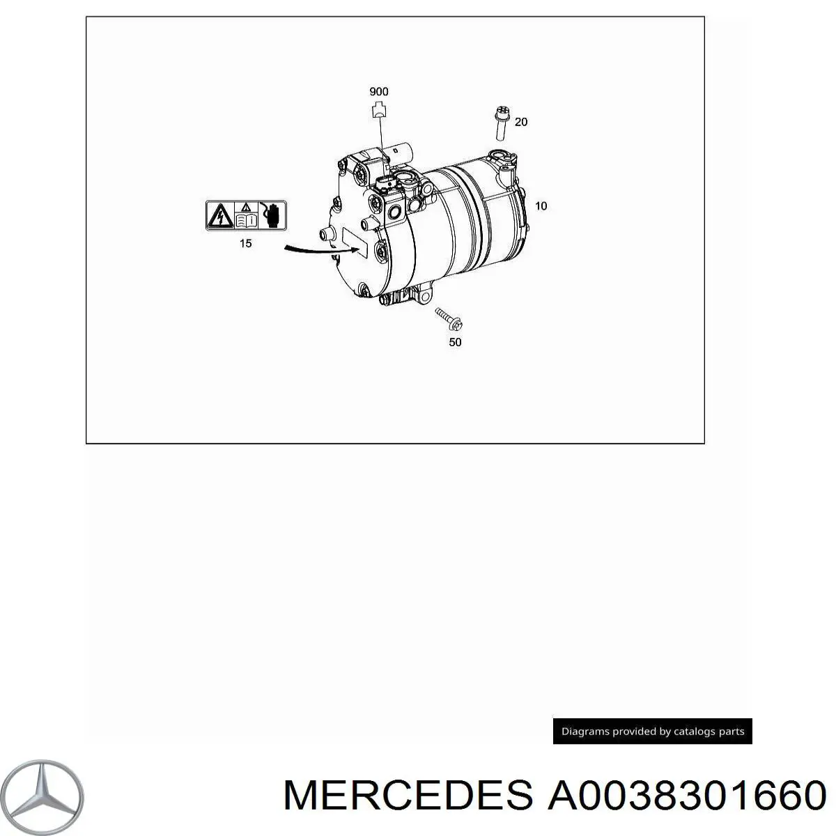  0038301660 Mercedes
