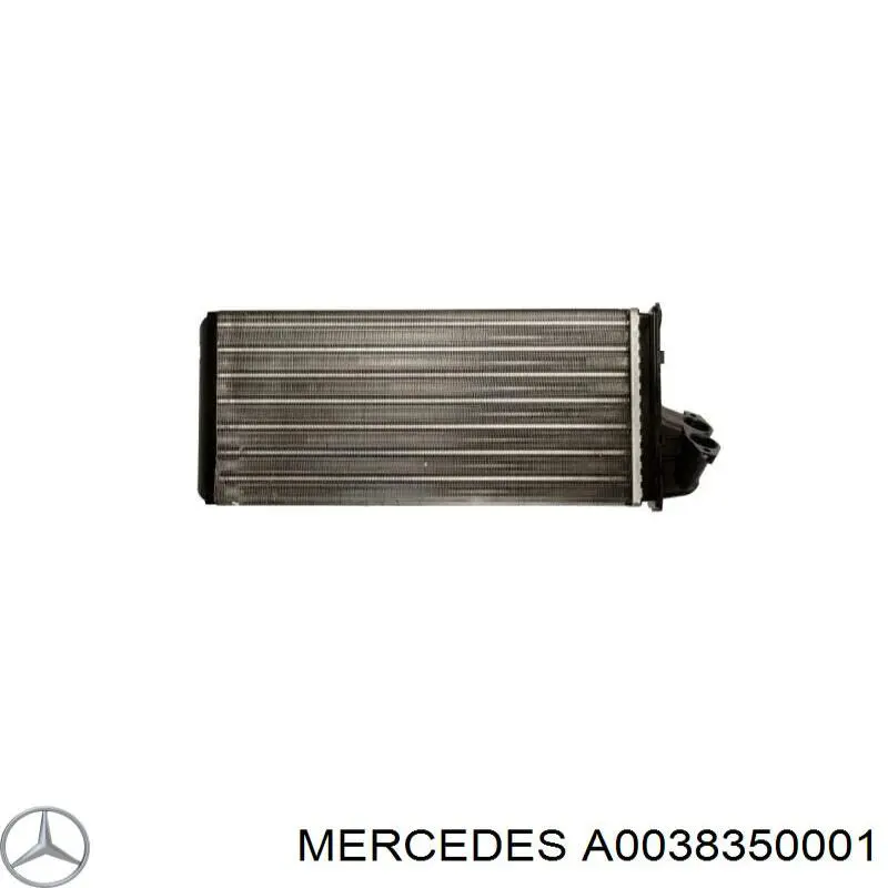 A0038350001 Mercedes радиатор печки
