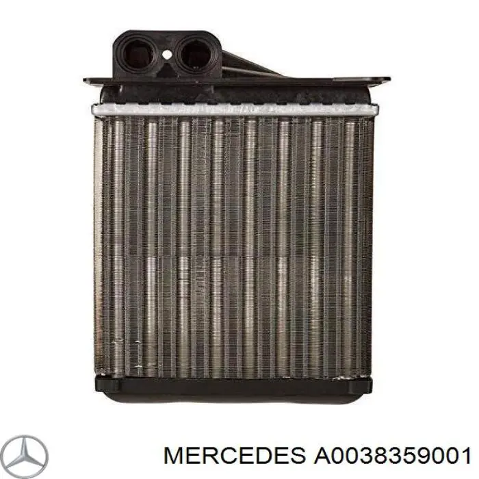 Радиатор печки (отопителя) задний Mercedes A0038359001 цена, от 904.0 UAH