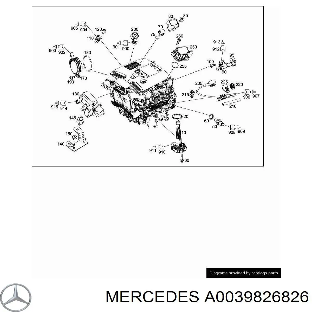  A0039826826 Mercedes