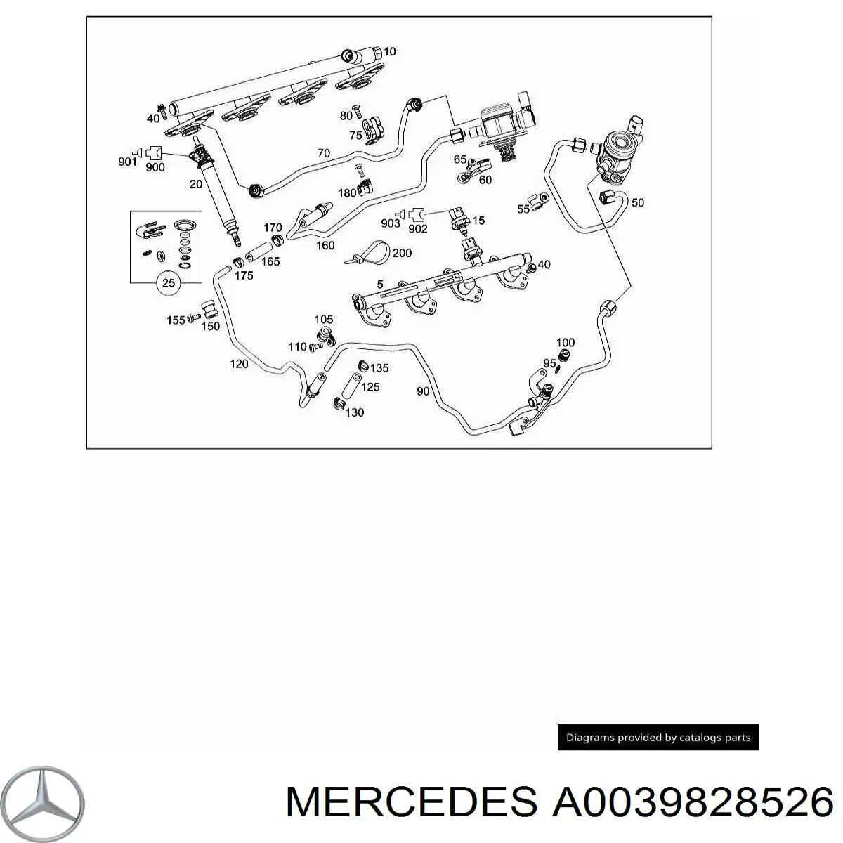 A0039828526 Mercedes 