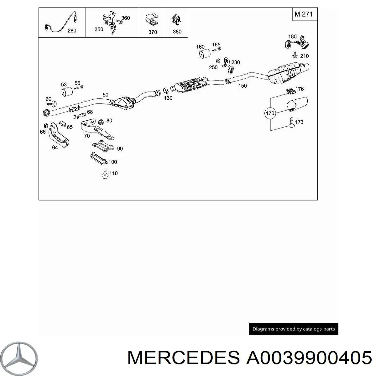  A0039900405 Mercedes